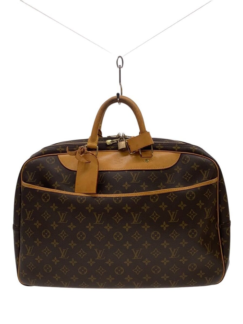 LOUIS VUITTON Alize Art Vingt Quatre Monogram Canvas Brown All over